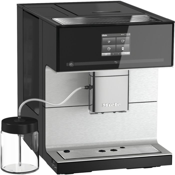 Miele Stand-Kaffeevollautomat CM 7350 CoffeePassion Obsidianschwarz
