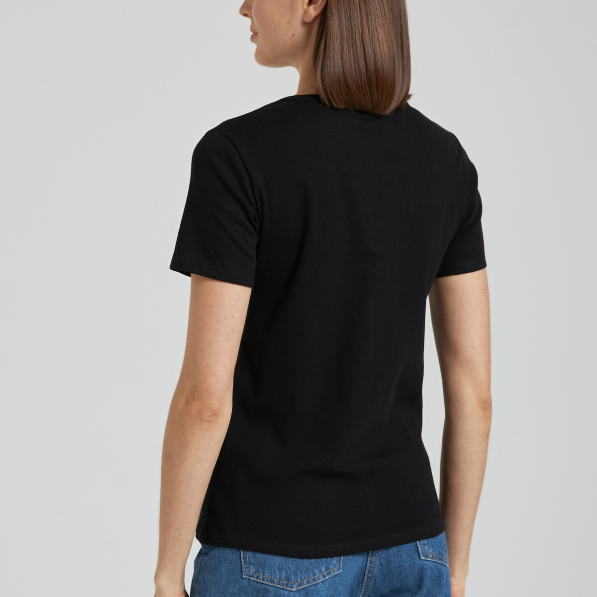 PETIT BATEAU<br>Camiseta icônica, decote em V, shorts
