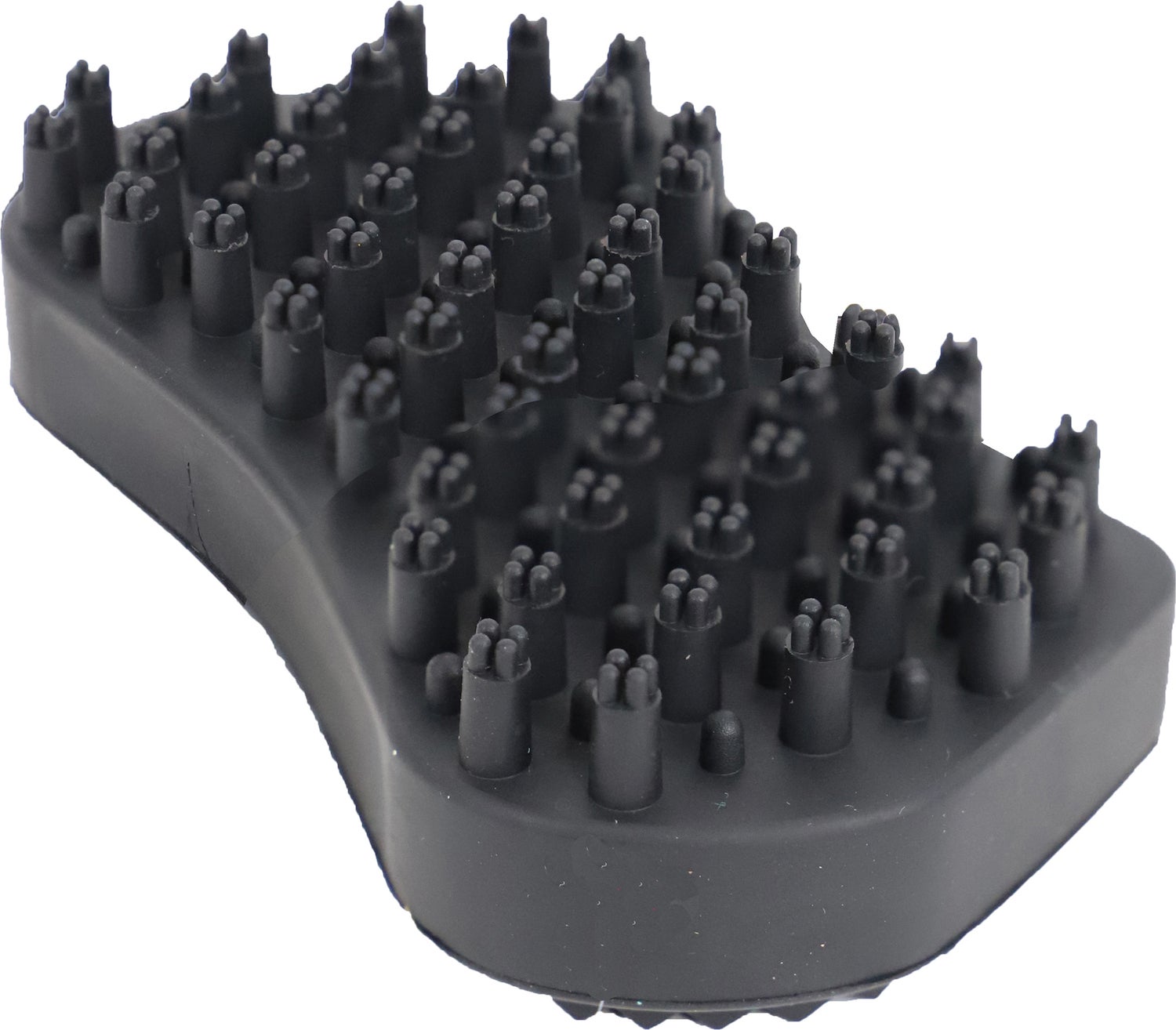 Boon hondenborstel rubber zwart