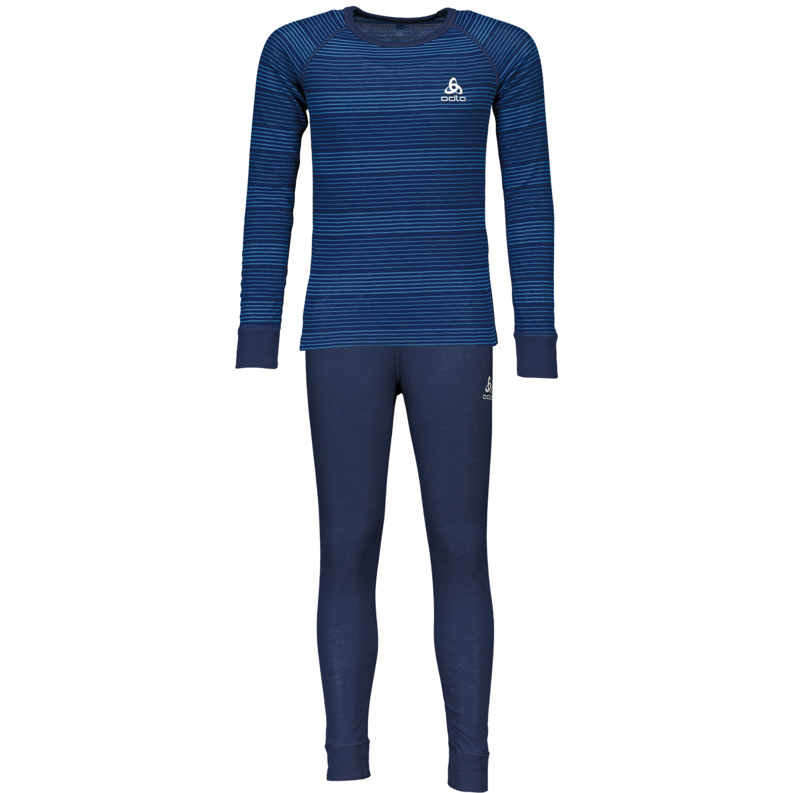 Odlo Kinder-Thermounterwäsche-Set Active Warm blau, 140
