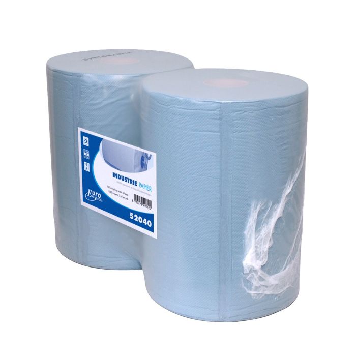 Industrierollen 2st P52040 37cm 400 meter 2 laags 2rollen (P52040)