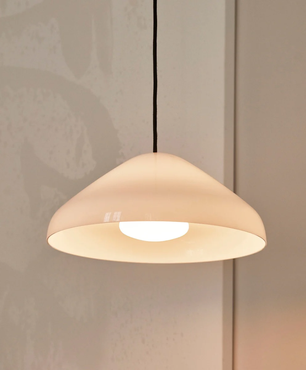 HAY  Pao Glass Pendant lampe - hvid