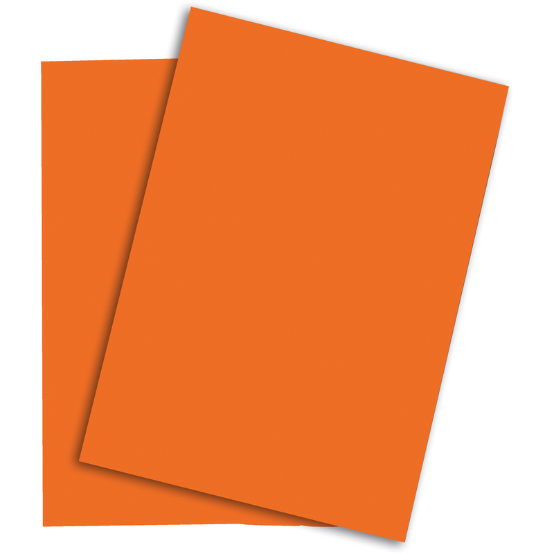 Rainbow Papier farbig, A4, 160 g/m², intensivorange
