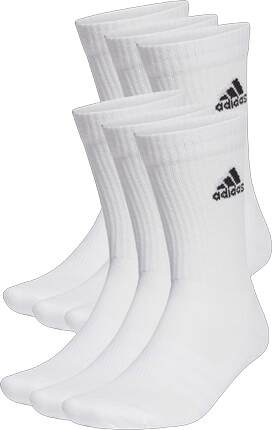 Adidas SportswearCushioned Sportswear Crew Socken 6er - weiß