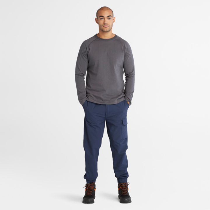 Calças utilitárias Timberland PRO Morphix para homem, na cor azul marinho.