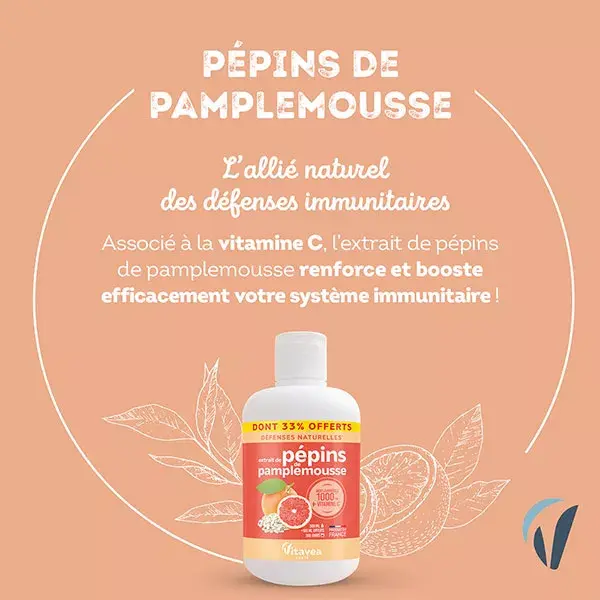 Vitavea Extrato de Semente de Toranja e Vitamina C Defesas Naturais 200ml