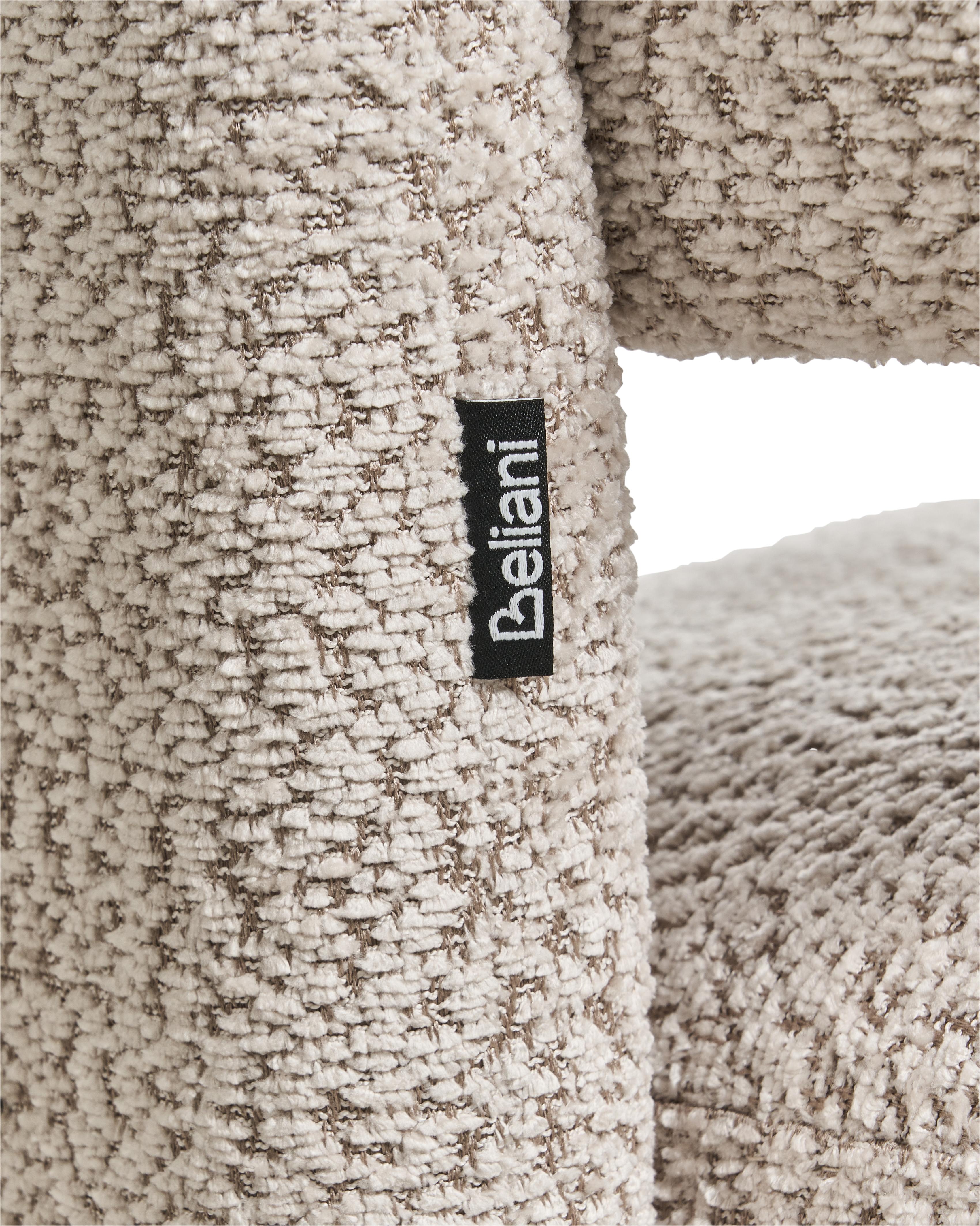 Fauteuil BUREA Chenille Lichtbeige