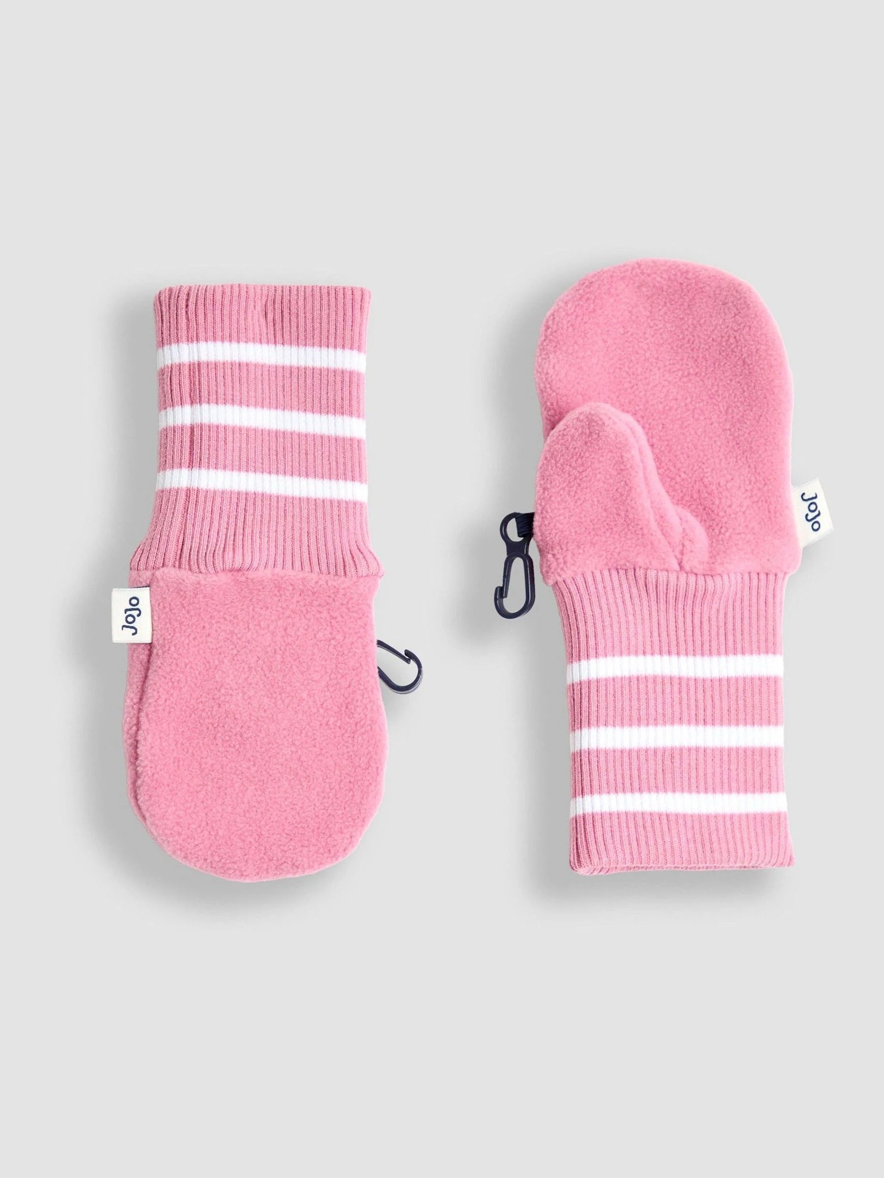 JoJo Maman Bébé Polar Fleece Mittens With Cuff