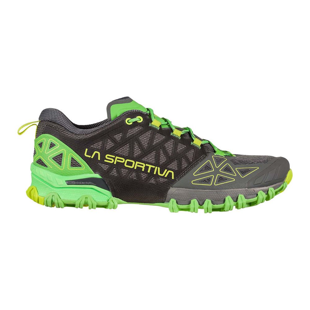 La Sportiva BUSHIDO II - Chaussures trail Homme metal/flash green