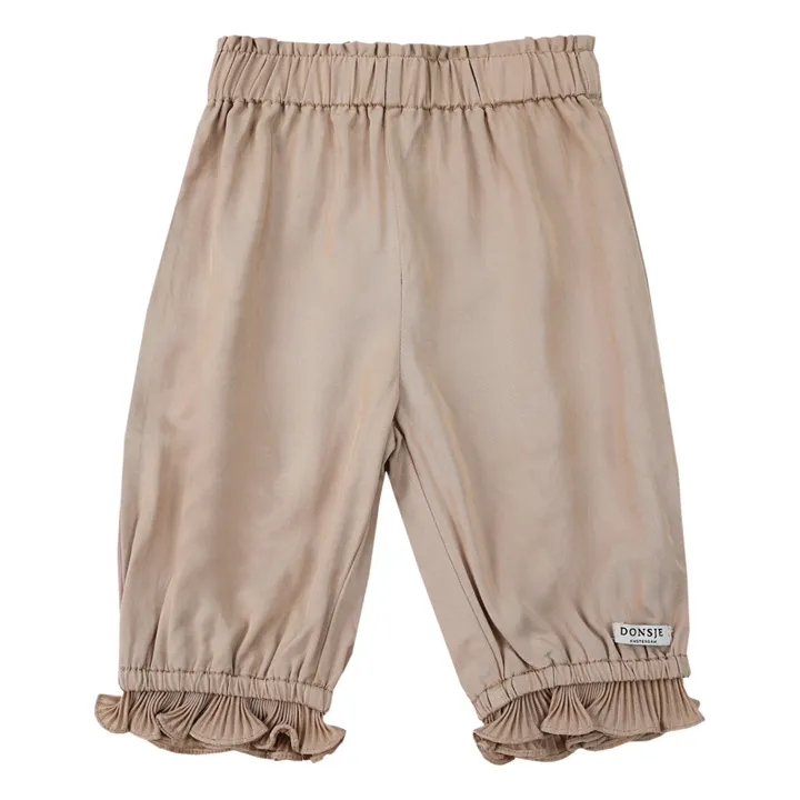 Donsje Pantalon à Volants Bras | Vieux Rose