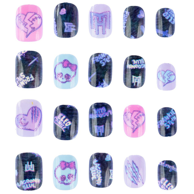 Monster High - Künstliche Fingernägel - verschiedene Ausführungen - 1 Stück