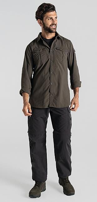 CRAGHOPPERS - CHEMISE NOSILFE ADVENTURE LS M