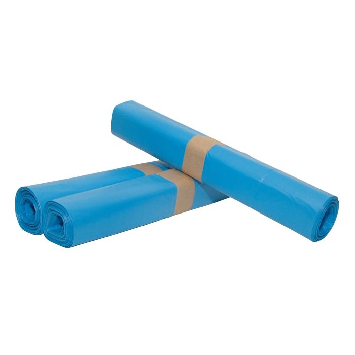 Vuilnis Afval zakken 70x110cm 500st 120L T25 blauw 500stuks HDPE (456104)