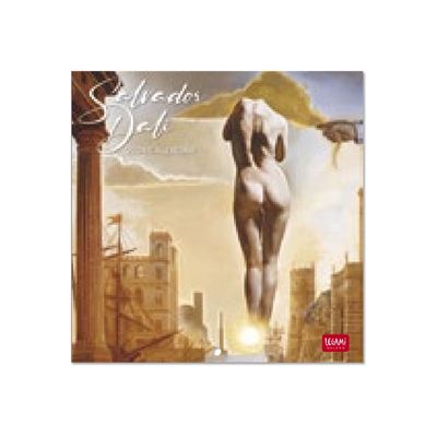 Legami Photo Collection - Calendrier 2024 - 18 x 18 cm - Salvador Dali