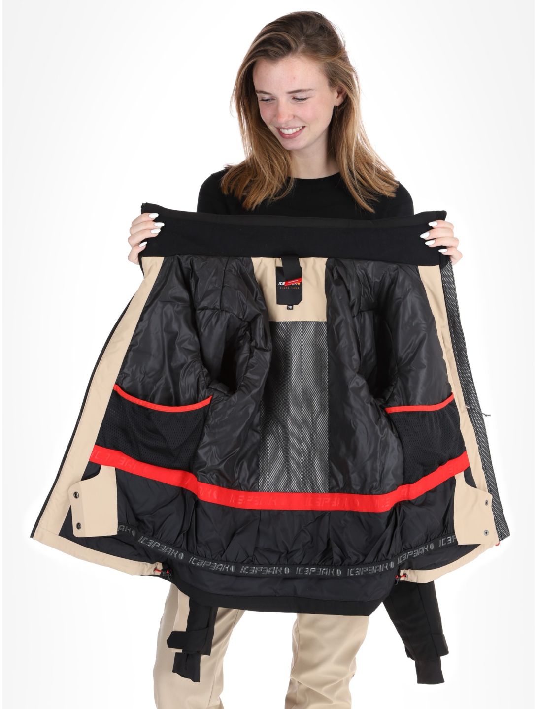 Eleele ski-jas dames