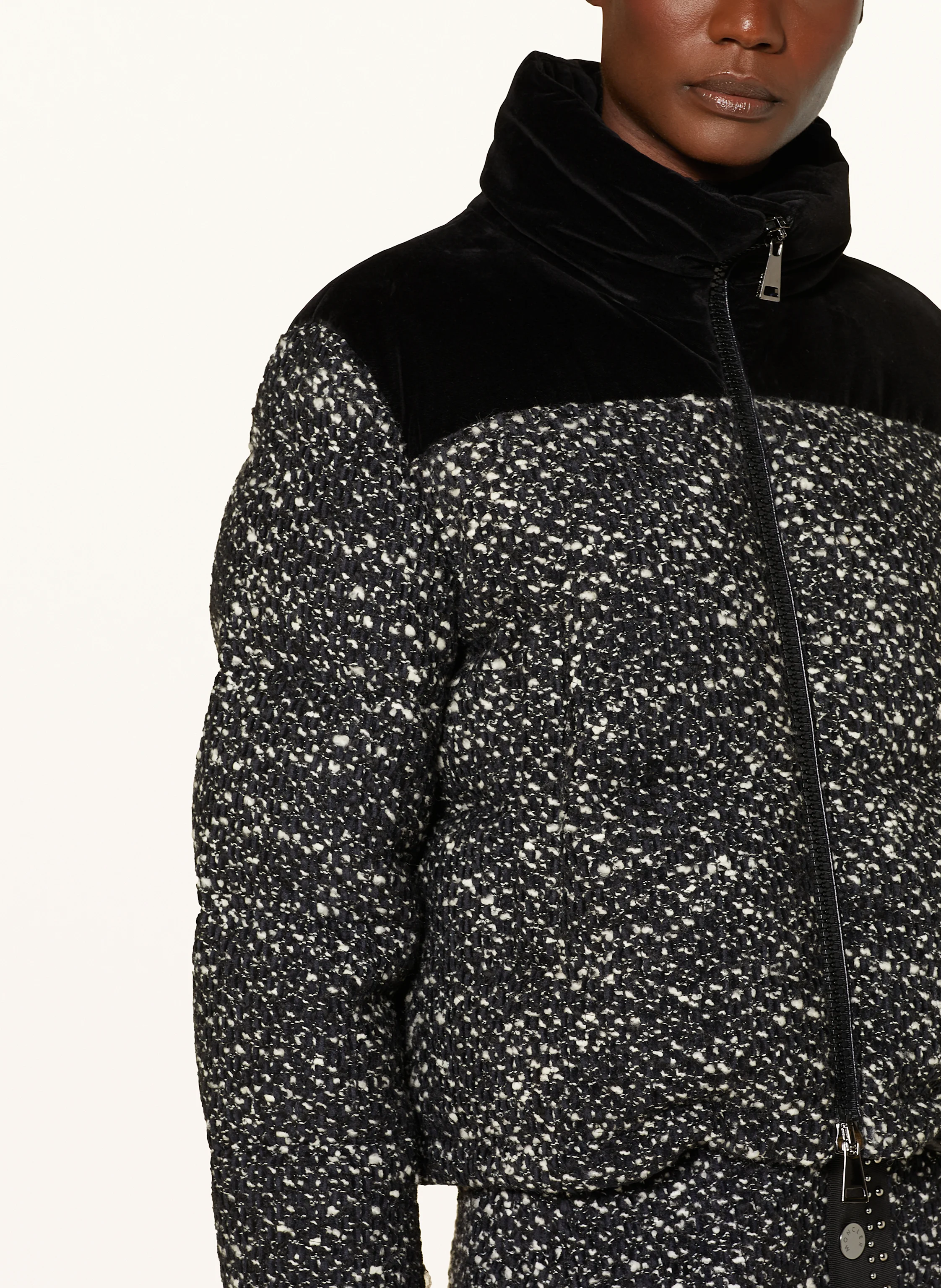 MONCLER Daunenjacke GIROTTE mit Tweed