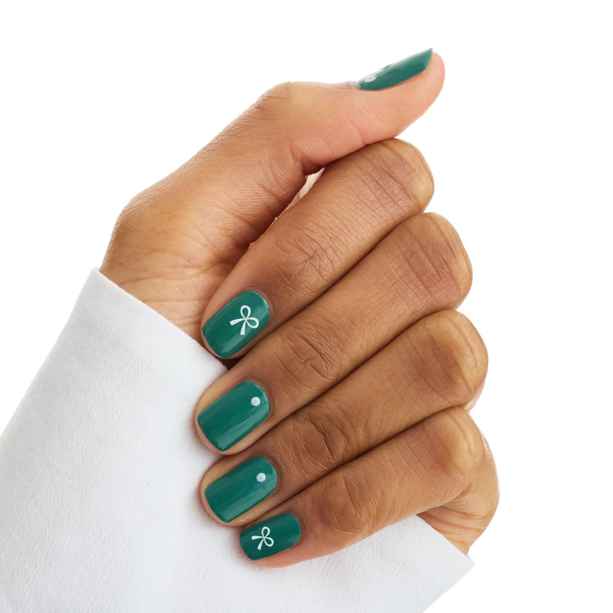 PUT A bow ON IT nail sticker