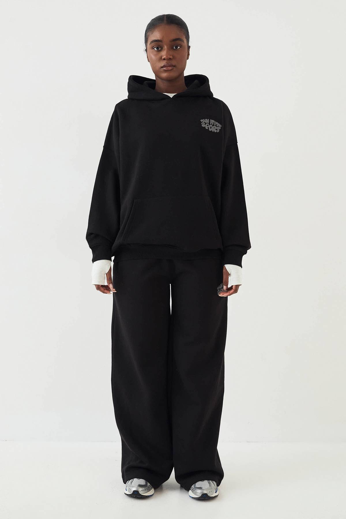 Sweat à Casynthétiqueche Oversize DSGN Studio Sport Bubble