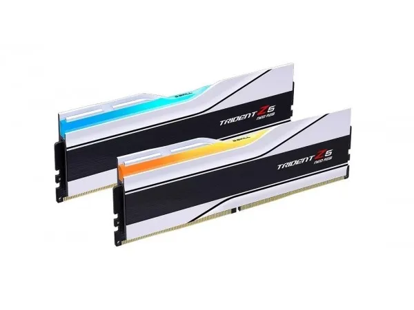 G.Skill Trident Z5 Neo RGB - DDR5 - sæt - 48 GB: 2 x 24 GB - DIMM 288-PIN - 6400 MHz / PC5-51200 - CL32 - 1.35 V - ikke bufferet - on-die ECC - hvid