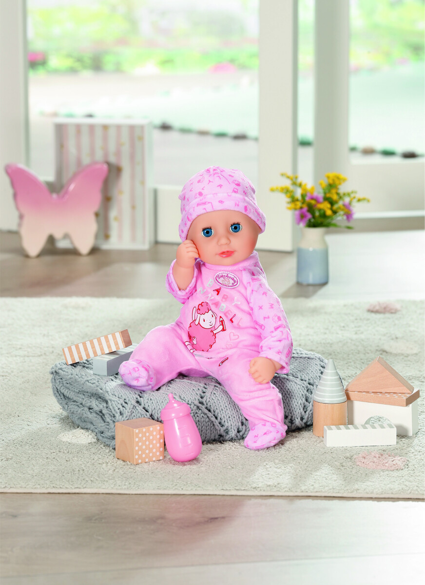 Baby Annabell - Dukke I Lyserød Sparkedragt - 36 CM