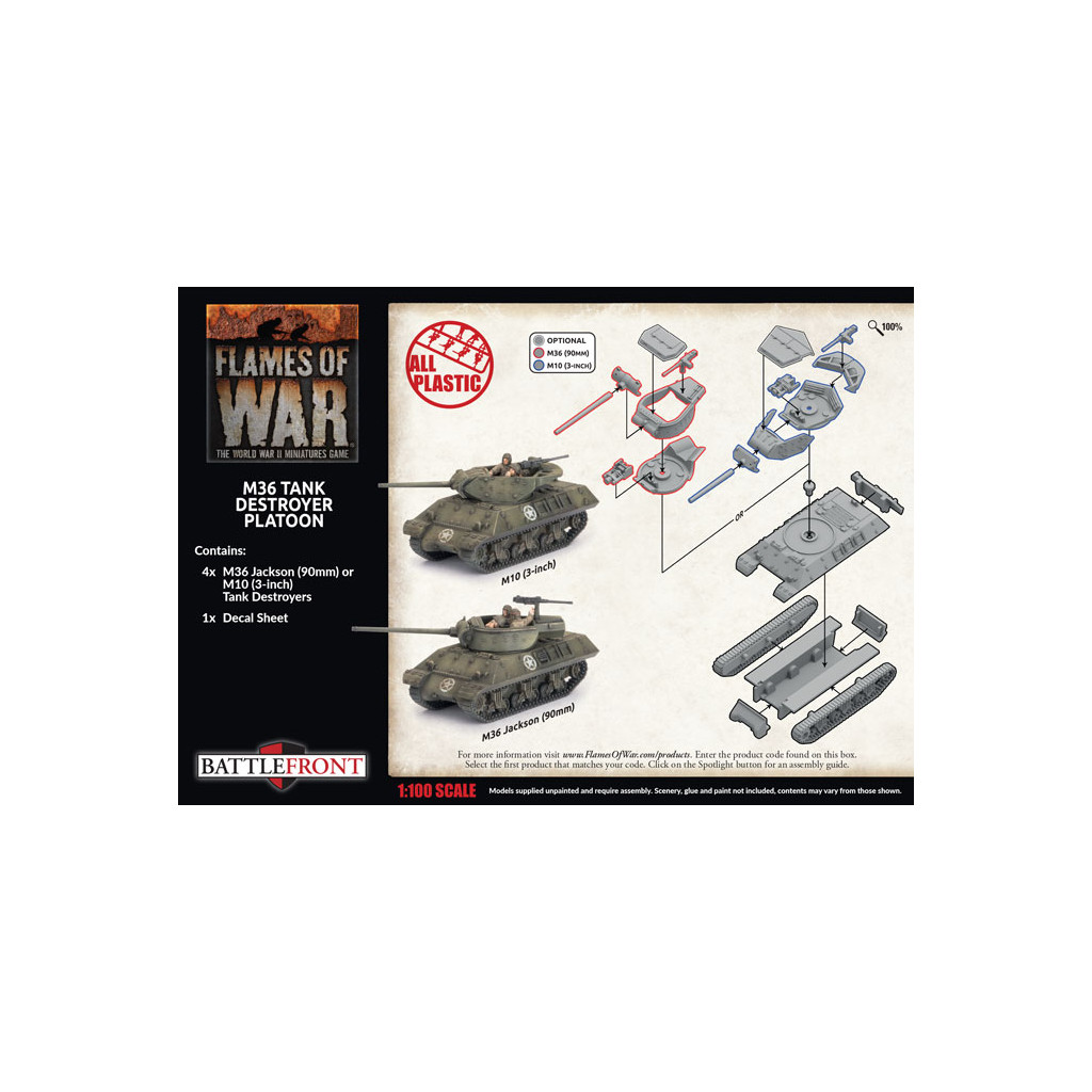 Flames of War - M36 and M10 Tank Destroyer Platoon