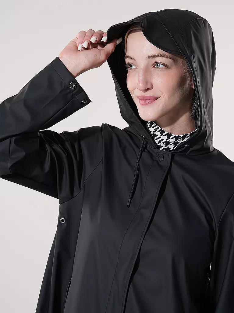 RAINS Regenjacke schwarz