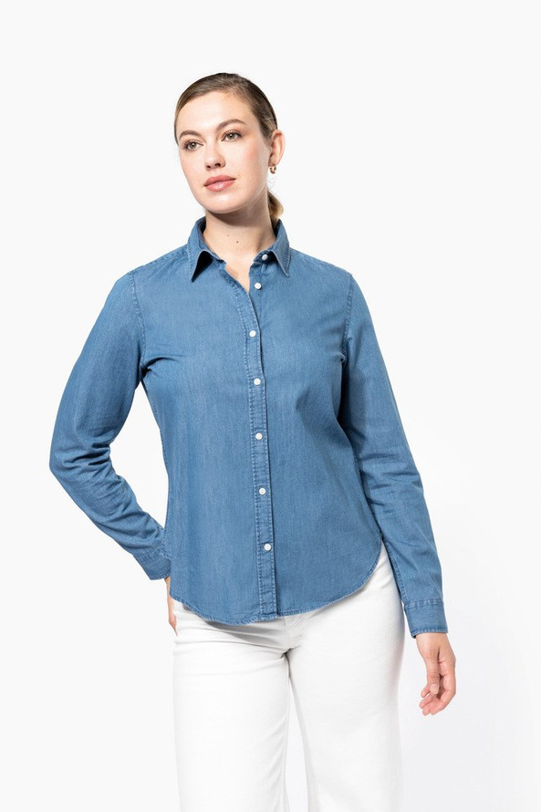 Kariban K509 - Chemise Femme Effet Denim Unique