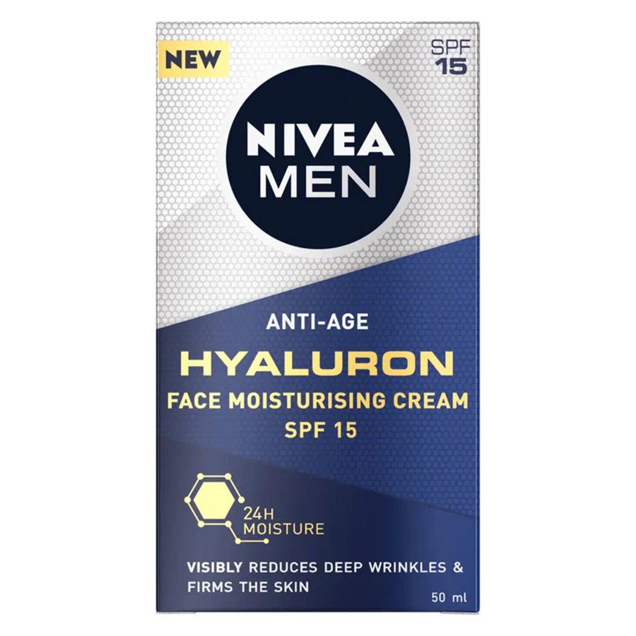 NIVEA Men Anti-Age Hyaluron Face Cream SPF15 50ml