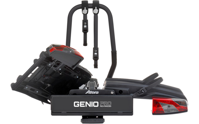 Atera Genio Pro 60 Advanced Kupplungs-Fahrradheckträger für 2 Fahrräder, E-Bike geeignet