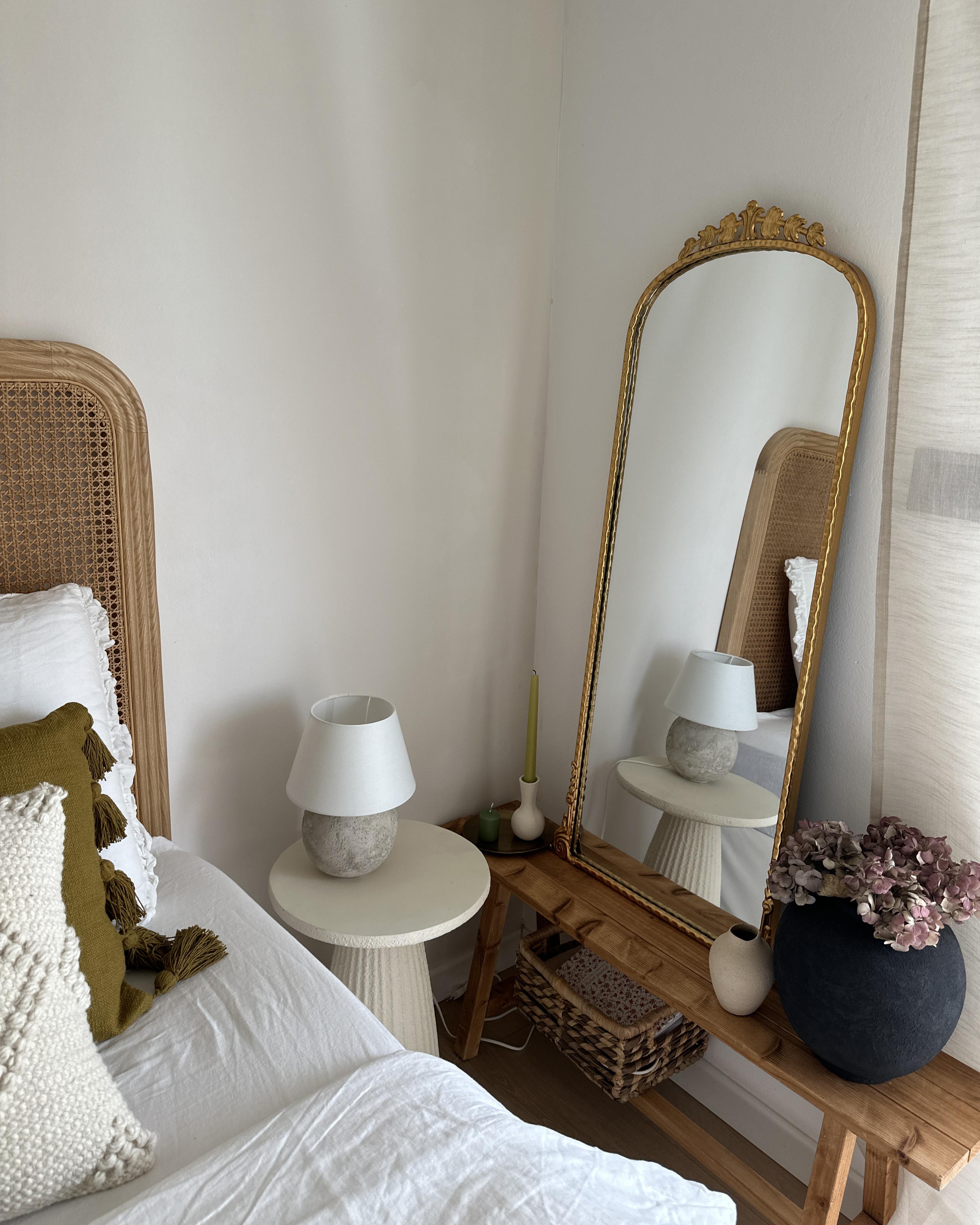 Wandspiegel LIVRY 51 cm 114 cm Metaal Goud