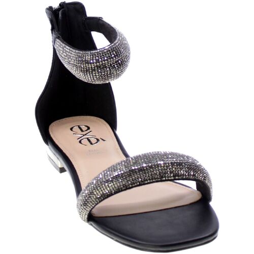 Exé Shoes - Sandalo Donna Nero Amelia-570 Negro