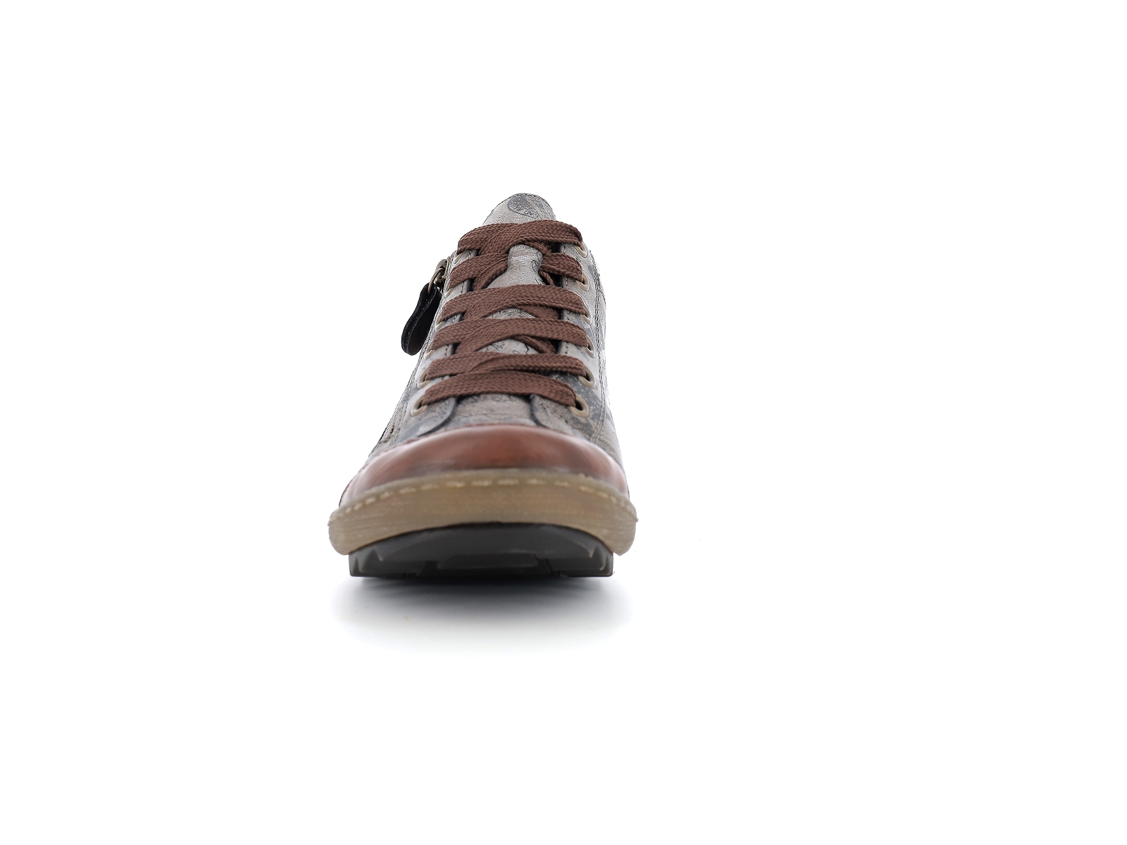 Remonte-R1487 Matières combinées Multi-Marron
