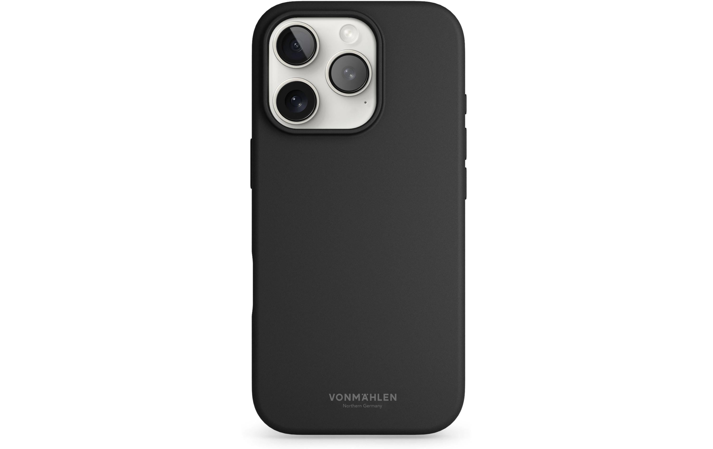 Back Cover Soft Silicone iPhone 16 Pro Max BlackSilicone Backcover für das Apple iPhone 16 Pro Max