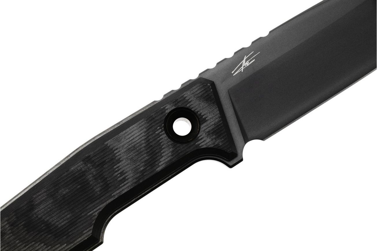 TRC Knives Urban Tactical, DLC Elmax, Fat Carbon Black Camo Carbon Fiber, Limited Edition survivalmes