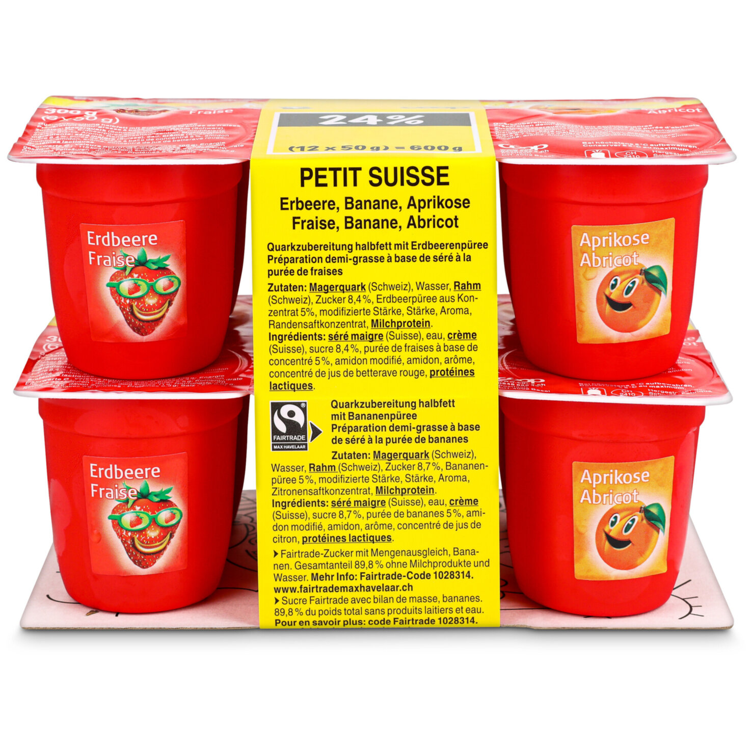Petit Suisse rot 6x50g Duo