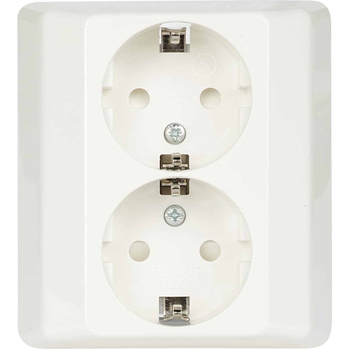 Nordic Quality Double stikkontakt med jording