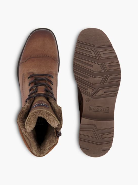 bugatti Schnür-Stiefelette Braun