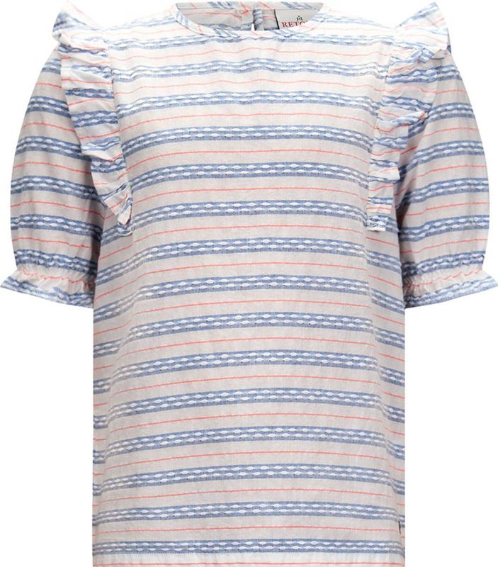 Retour meiden t-shirt Purdey Optical White