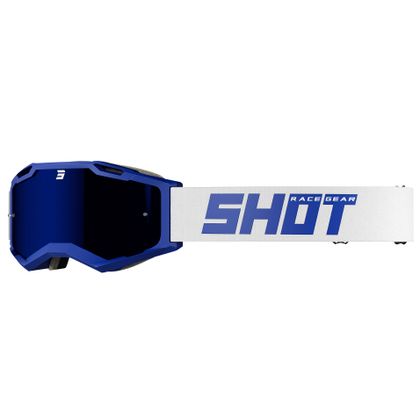 Masque cross Shot IRIS 2.0 - SOLID BLUE MATT 2023 - Bleu