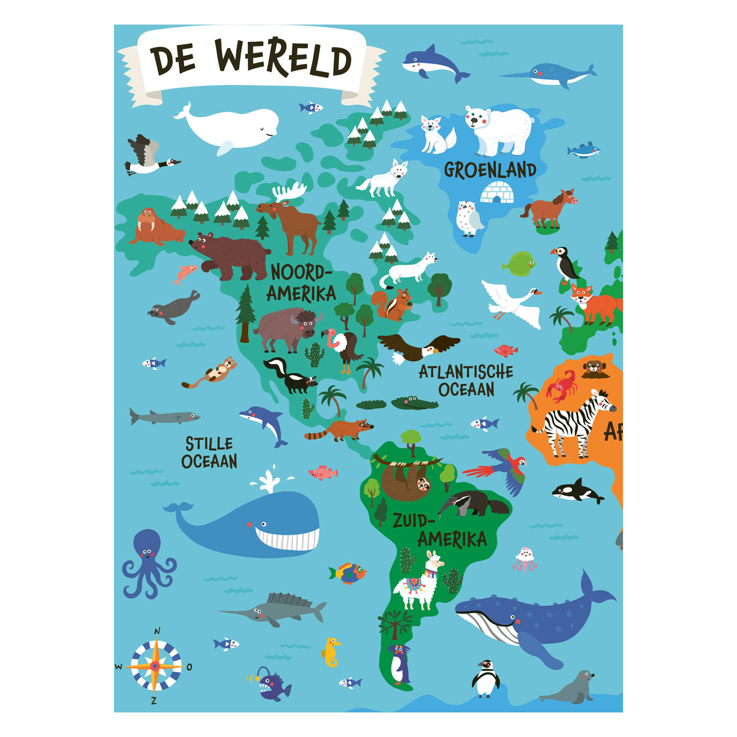 Mijn Allereerste Dierenatlas