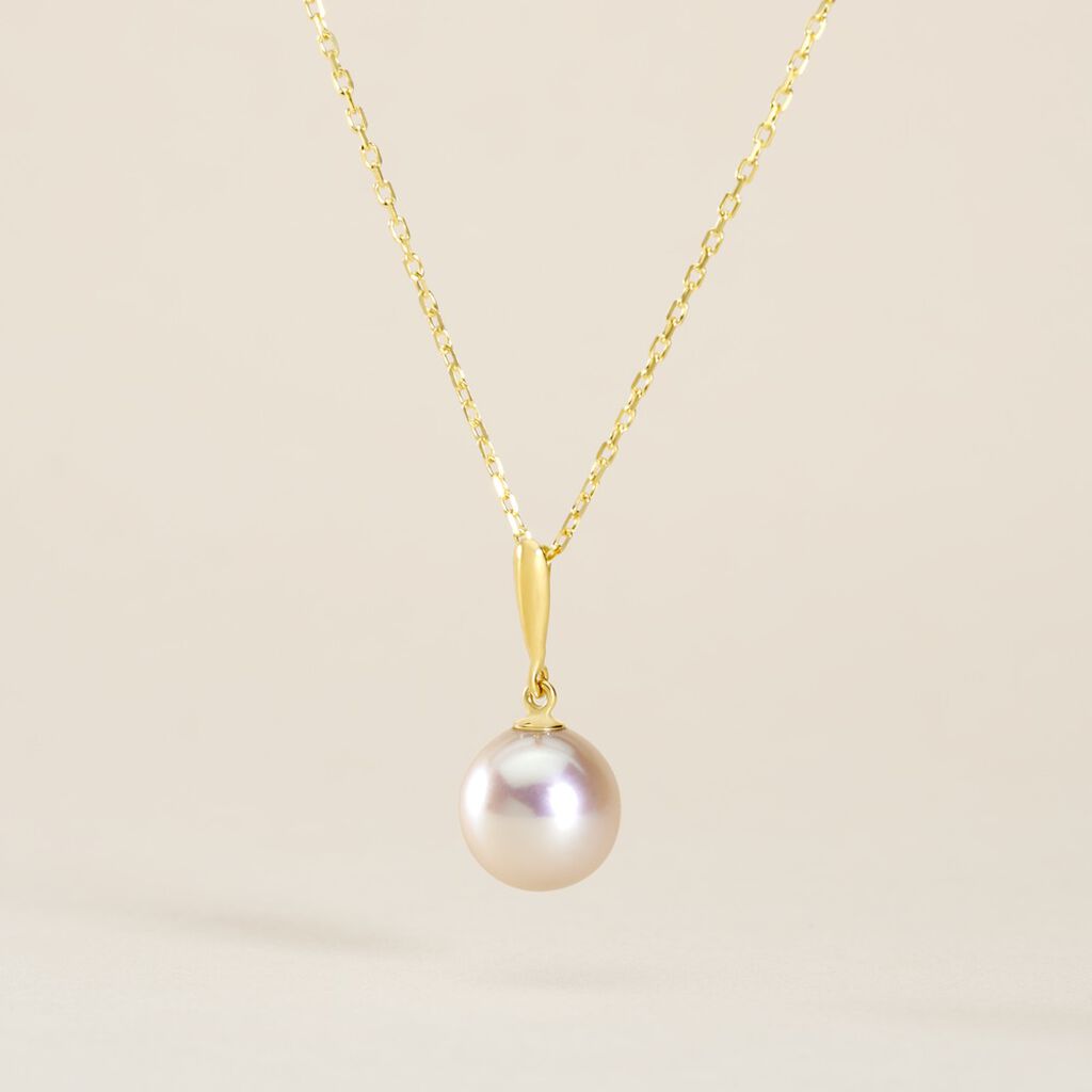 Pendentif Sibylle Or Jaune Perle De Culture