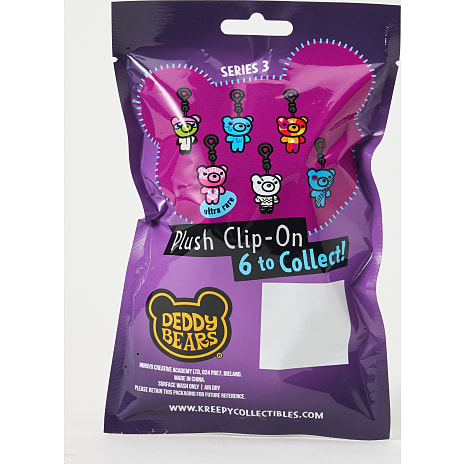 Deddy Bears Series 3 Blind Bag Backpack Clips