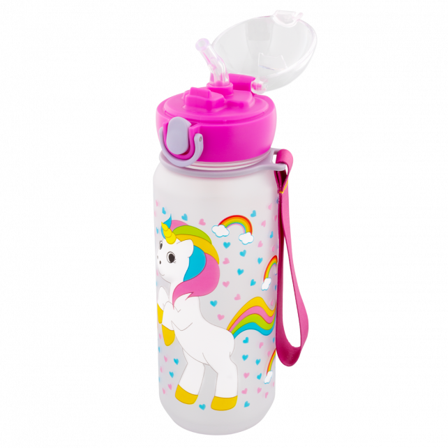 Gourde avec paille 50 cl - Happyglou straw