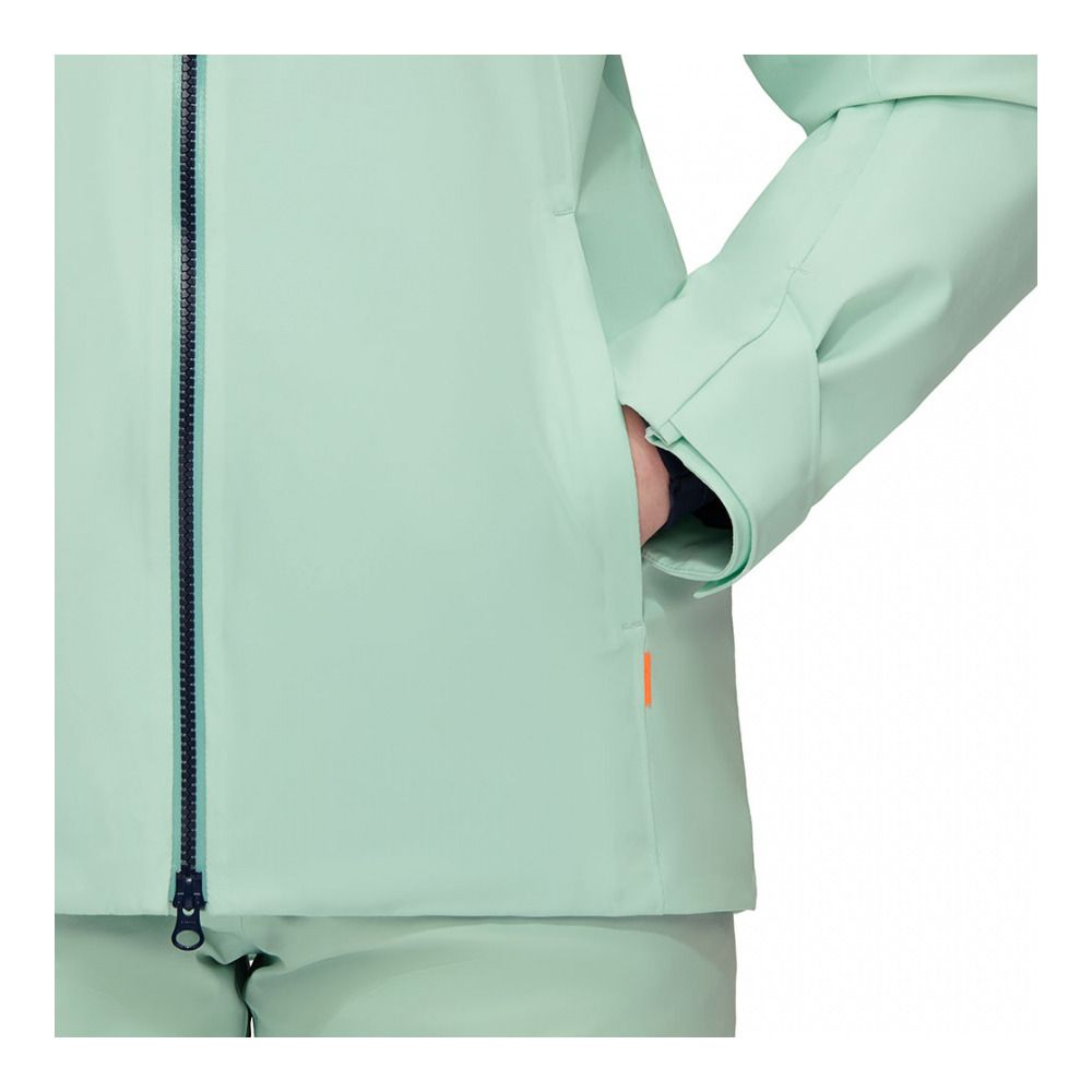 Mammut STONEY HS THERMO - Veste Femme neo mint/marine
