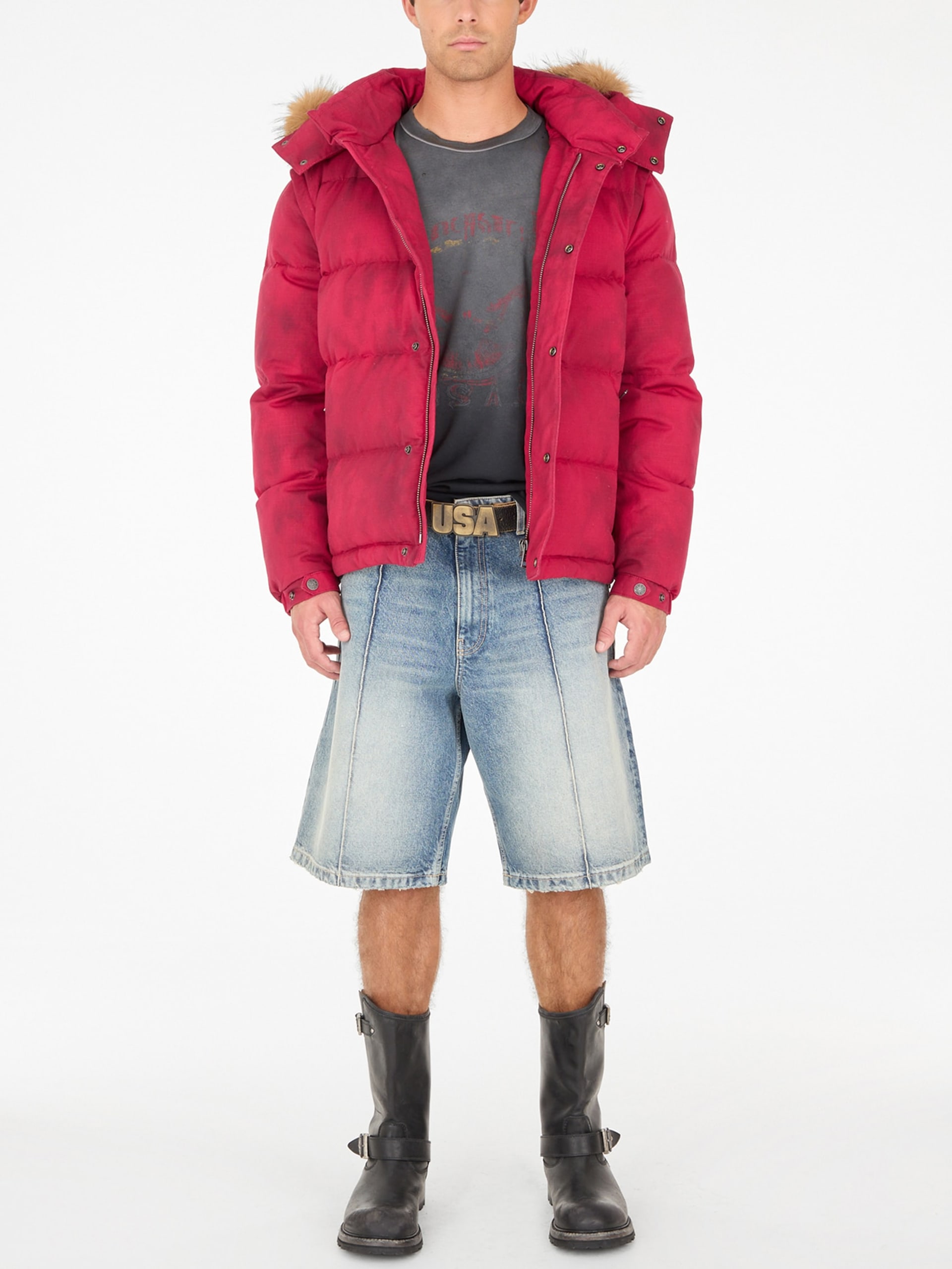 Jaqueta puffer ripstop