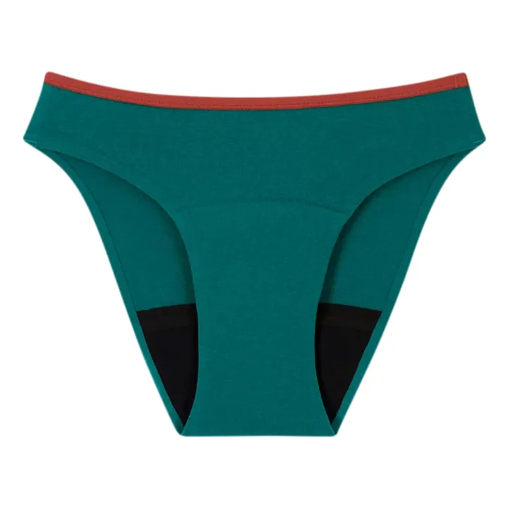 Smoon Culotte Menstruelle Coton Bio - Flux Abondant | Vert