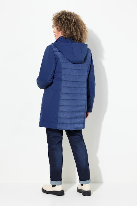 HYPRAR Hybridjacke, Stepp/Softshell, Stehkragen, Kapuze