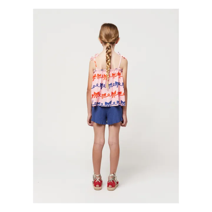 Bobo Choses Top à Bretelles Nœuds | Rose