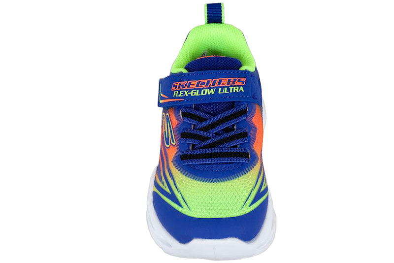 SKECHERS GLOW ULTRA BLUE GREEN SNEAKER