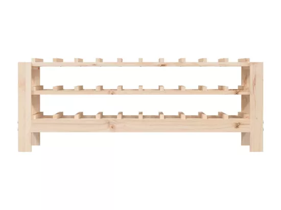 Casier à vin 109,5x30x42 cm Bois de pin massif